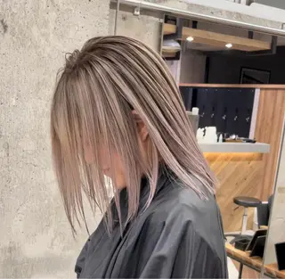 ミディアム カラー 🌈透明感カラー ✨松田龍也🌈のヘアスタイル