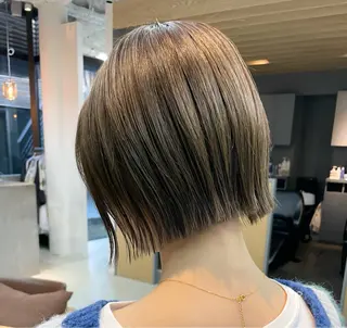 ショート mee.表参道所属・ボブ/ショート /パーマ/shinのヘアスタイル