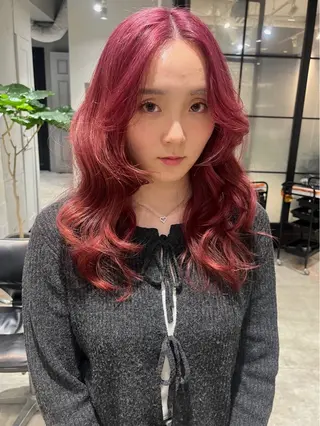 ロング カラー Juna✂️ レイヤー / ボブのヘアスタイル