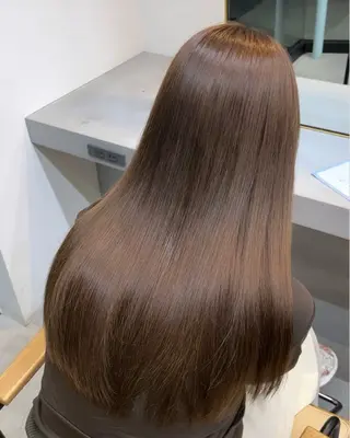 ロング カラー Lit by ways所属・縮毛矯正/カラー ayunaのヘアスタイル
