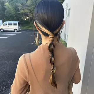 ロング kachina所属・綿貫 美雪のヘアスタイル