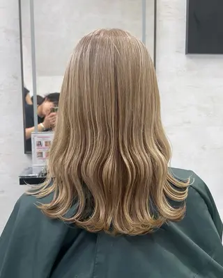 ロング カラー 遠藤 健登のヘアスタイル
