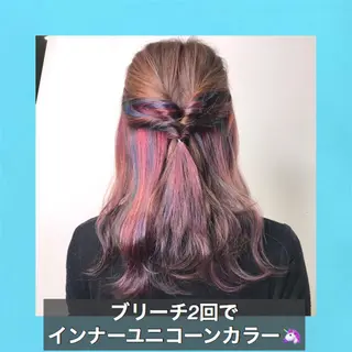 セミロング カラー サロウィン所属・K-POP好き美容師 🇰🇷Kai.Yのヘアスタイル