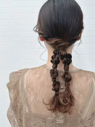 ロング GRANLUSSO 〜グランルッソ駅前店所属・木口 嘉美のヘアスタイル