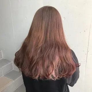 ロング カラー 一ノ瀬 蘭のヘアスタイル