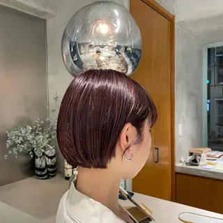 ショート カラー 後藤 香乃のヘアスタイル