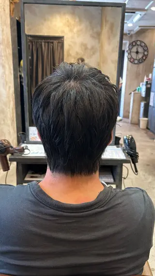 ミディアム メンズ カットモデル募集中 小森谷のヘアスタイル