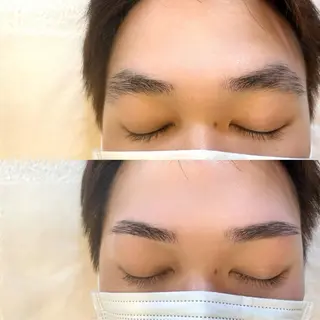 メンズ アイブロウ Allma eyeのマツエク・マツパデザイン