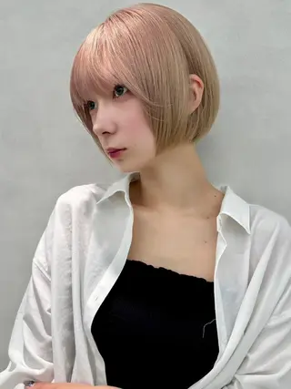 ショート 💎ショート特化 /透明感カラー💎萌のヘアスタイル
