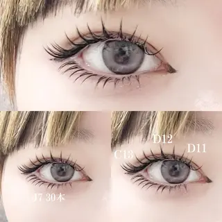 マツエク・マツパ Lucia NEXT 芳野のマツエク・マツパデザイン