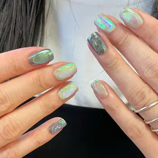 ネイル AOI✩⡱ y2kネイルのネイルデザイン