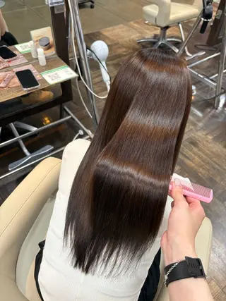 ロング カラー AVANCE北花田店所属・佐藤 楓夏のヘアスタイル