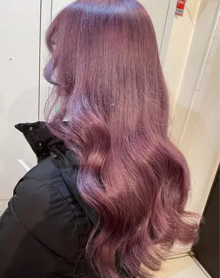 ロング Ria OSAKA　梅田所属・マリカ🦋韓国 ハイトーン/エクステのヘアスタイル