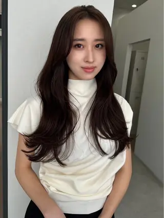ロング soyon 心斎橋店のヘアスタイル