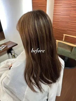 ロング カラー インナーカラー指名 No.1菊池柊真のヘアスタイル