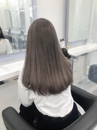 カラー ❤︎横浜❤︎うる艶 透明感カラー❤︎のヘアスタイル
