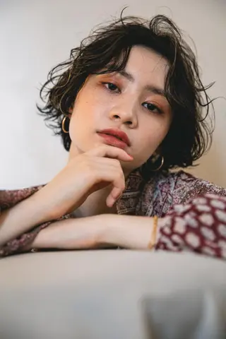 ショート ヘアアレンジ カラー パーマ 🎊LUZ🎊_公 式_🩵髪質改善🩵のヘアスタイル