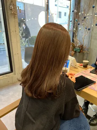 ロング カラー shiho︎🌟/ 髪質改善カラーのヘアスタイル