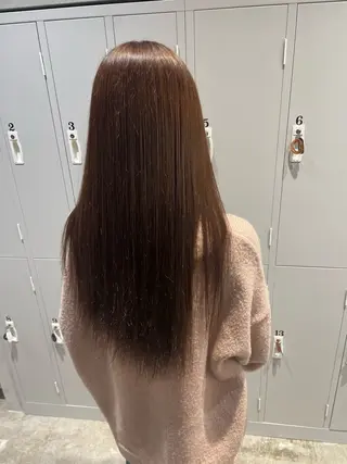 ロング ハイトーンカラーエク ステ🌺RENA🌺のヘアスタイル