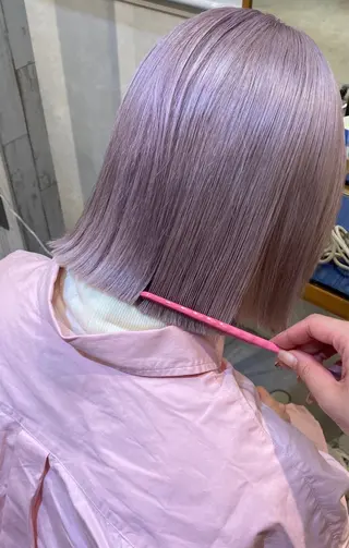 ミディアム カラー Zina 梅田店 レイヤー/Miyuのヘアスタイル