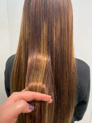 ロング BLENDby happiness所属・KAORU/絹髪 /髪質改善/奈良のヘアスタイル