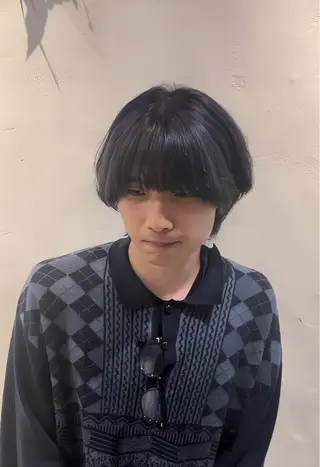 カラー メンズ CINQ ドリームプラザ店所属・竹内 仁のヘアスタイル