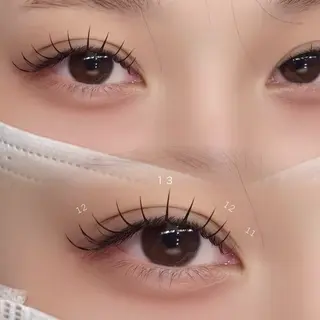 マツエク・マツパ Luxiel eye博多店所属・LuXiel mana🦙のマツエク・マツパデザイン