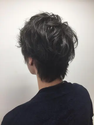 ショート パーマ メンズ パーマ美容師✂︎ RYUのヘアスタイル