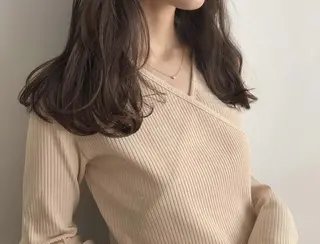 ミディアム LadA hair.makeのヘアスタイル