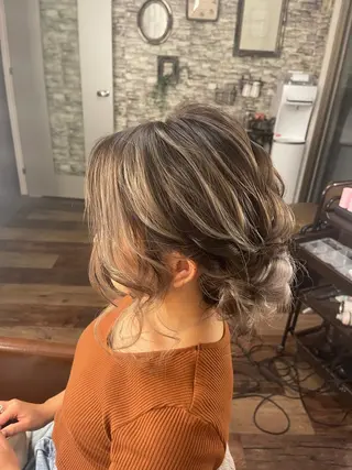 ロング ヘアアレンジ hair make  Lucciのヘアスタイル