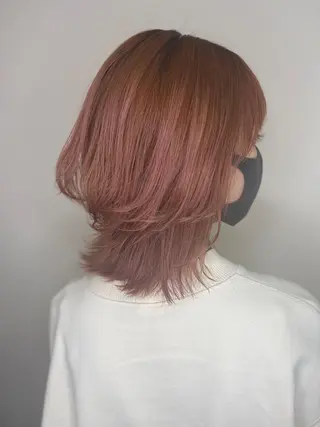 ミディアム 😺ヒアリング 重視😺小川のヘアスタイル