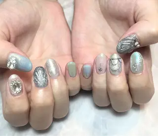 ネイル 7nail所属・なんば7nail YUZUHAのネイルデザイン