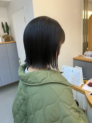 ミディアム ente im所属・上田 文香のヘアスタイル