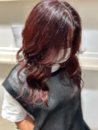 ロング カラー HOLIDAYS はなのヘアスタイル