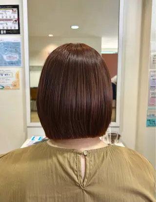 ミディアム 💫ツヤ感カラー💫 吉川清保/白髪ぼかしのヘアスタイル