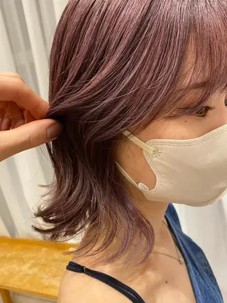 ミディアム 透明感カラー/ 似合わせヘア/まなみのヘアスタイル