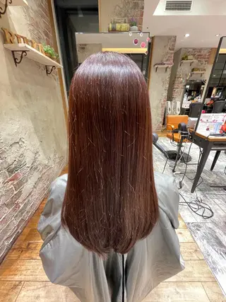 ロング レイヤー/艶カラー 韓国/石戸谷海斗のヘアスタイル