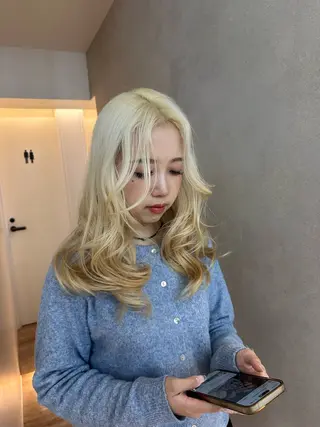 カラー ハイトーン特化 pepe🎀のヘアスタイル