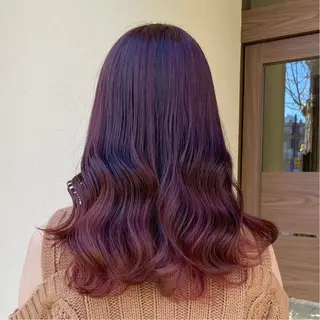 ロング 中山 遥のヘアスタイル