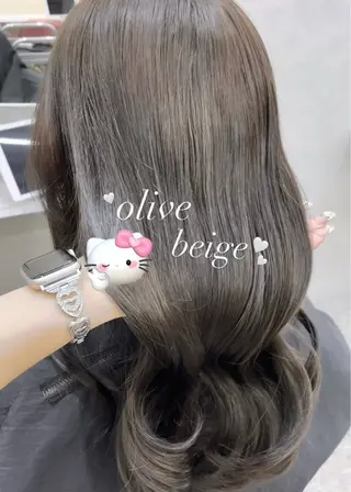 ロング カラー 🎀Ami/新宿/レ イヤー/艶カラー🎀のヘアスタイル