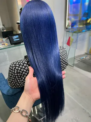 ロング カラー 安井まゆ _Box mico.のヘアスタイル