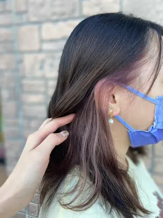 カラー Hair Lepps所属・Lepps れいなのヘアスタイル