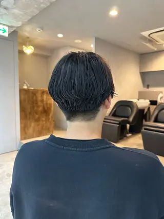 メンズ ウェーブパーマ/ レイヤー/齋藤大貴のヘアスタイル