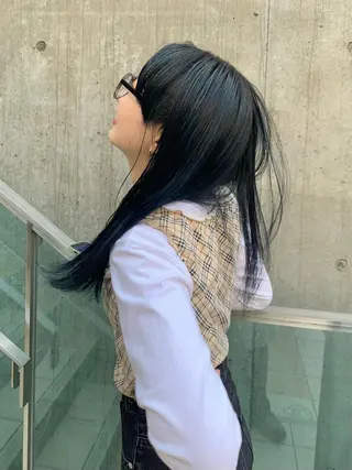 ロング 牧内 拓のヘアスタイル