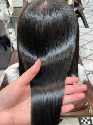 ロング パーマ ミンクス銀座店所属・MINX 外山 海成/銀座のヘアスタイル