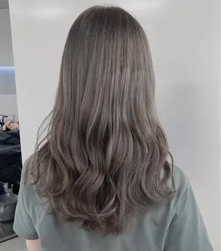 ロング カラー ヘアアレンジ ♡透け感カラー 大賀哲平♡のヘアスタイル