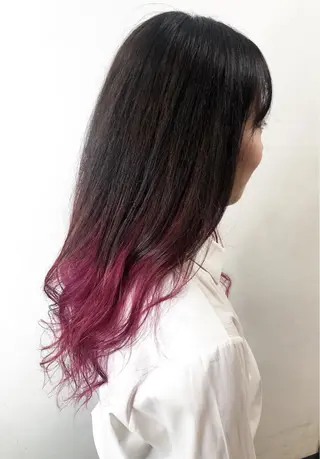 ロング カラー MASAYUKI/ ブリーチのヘアスタイル