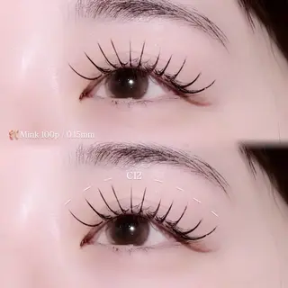 マツエク・マツパ Konoka 𐙚⸝⸝꙳のマツエク・マツパデザイン