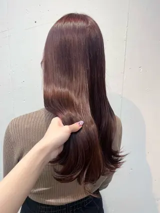 ロング カラー 🎀taro ブリーチなしカラーのヘアスタイル