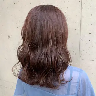 ミディアム カラー le. pidorgeのヘアスタイル